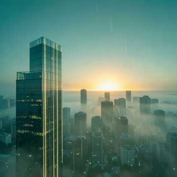 Glass Rain Horizon
