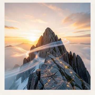 Standing on Top of The Mountain